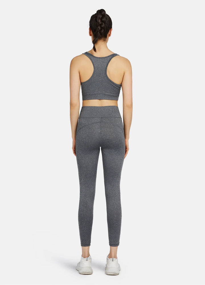 Racerback Mesh Tank Top &amp; Leggings 2 Piece Sets