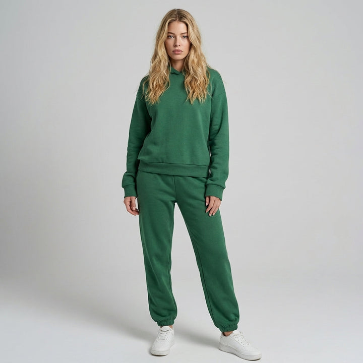 Women’s Hoodie &amp; Jogger Set – Relaxed Winter Lounge Wear